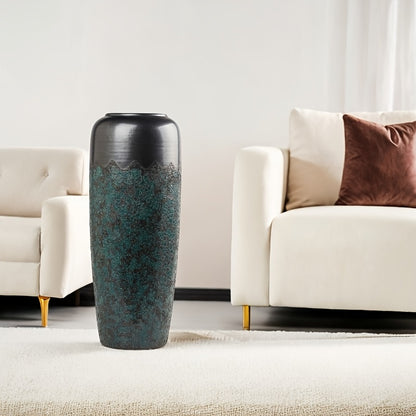 Grand vase décoratif sur pied – Résistant aux intempéries, pour jardin, terrasse ou intérieur