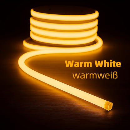 Ruban LED COB 220V étanche – Lumière blanche chaude ou froide, jusqu’à 50 m, pour intérieur et extérieur