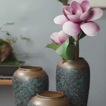 Ceramic retro vase Ceramic vase Chinese retro simple old