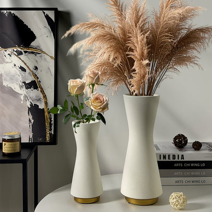 Vase en céramique texturé – Design minimaliste et élégant pour la décoration de la maison