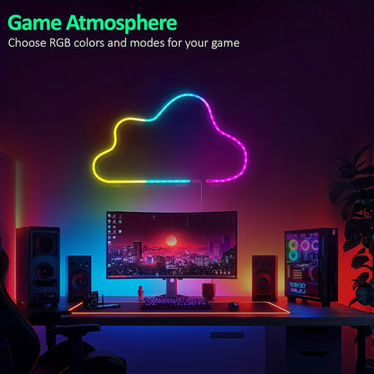 Ruban LED néon flexible RGB – 5 à 30 m, étanche IP67, télécommande & application, déco intérieure et extérieure