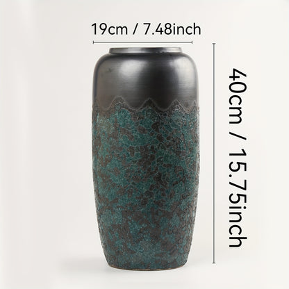 Grand vase décoratif sur pied – Résistant aux intempéries, pour jardin, terrasse ou intérieur