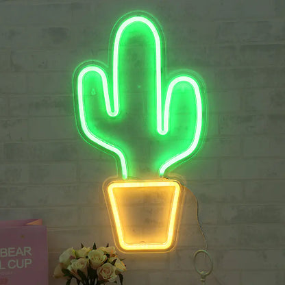 Lumière murale créative
