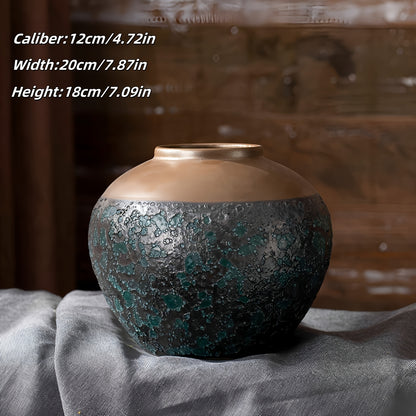 Ceramic retro vase Ceramic vase Chinese retro simple old