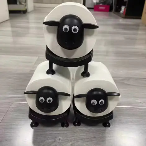 Porte-rouleau de Papier Toilette en Forme de Mouton