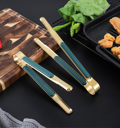 Pinces à Steak en Acier Inoxydable Coréen pour Barbecue