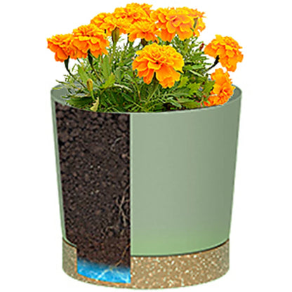 Grands pots légers pour plantes – Design moderne avec soucoupe et drainage, intérieur & extérieur