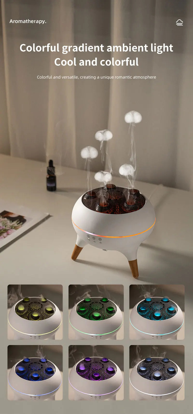 Brume de méduse - diffuseurs pour huiles essentielles