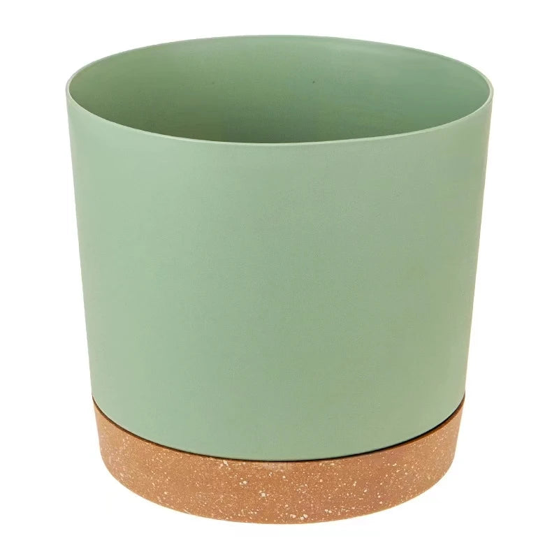 Grands pots légers pour plantes – Design moderne avec soucoupe et drainage, intérieur & extérieur