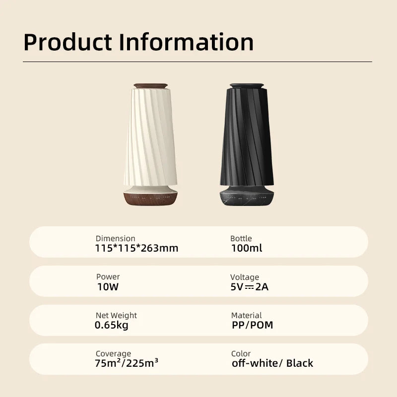 Diffuseur de parfum intelligent Bluetooth
