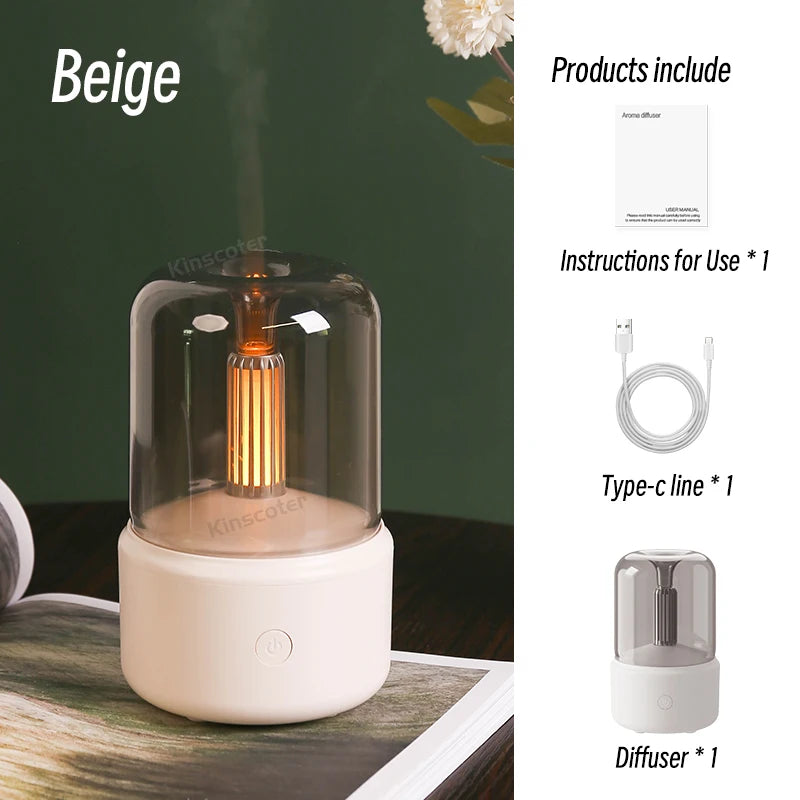 Diffuseur modern effet chandelle