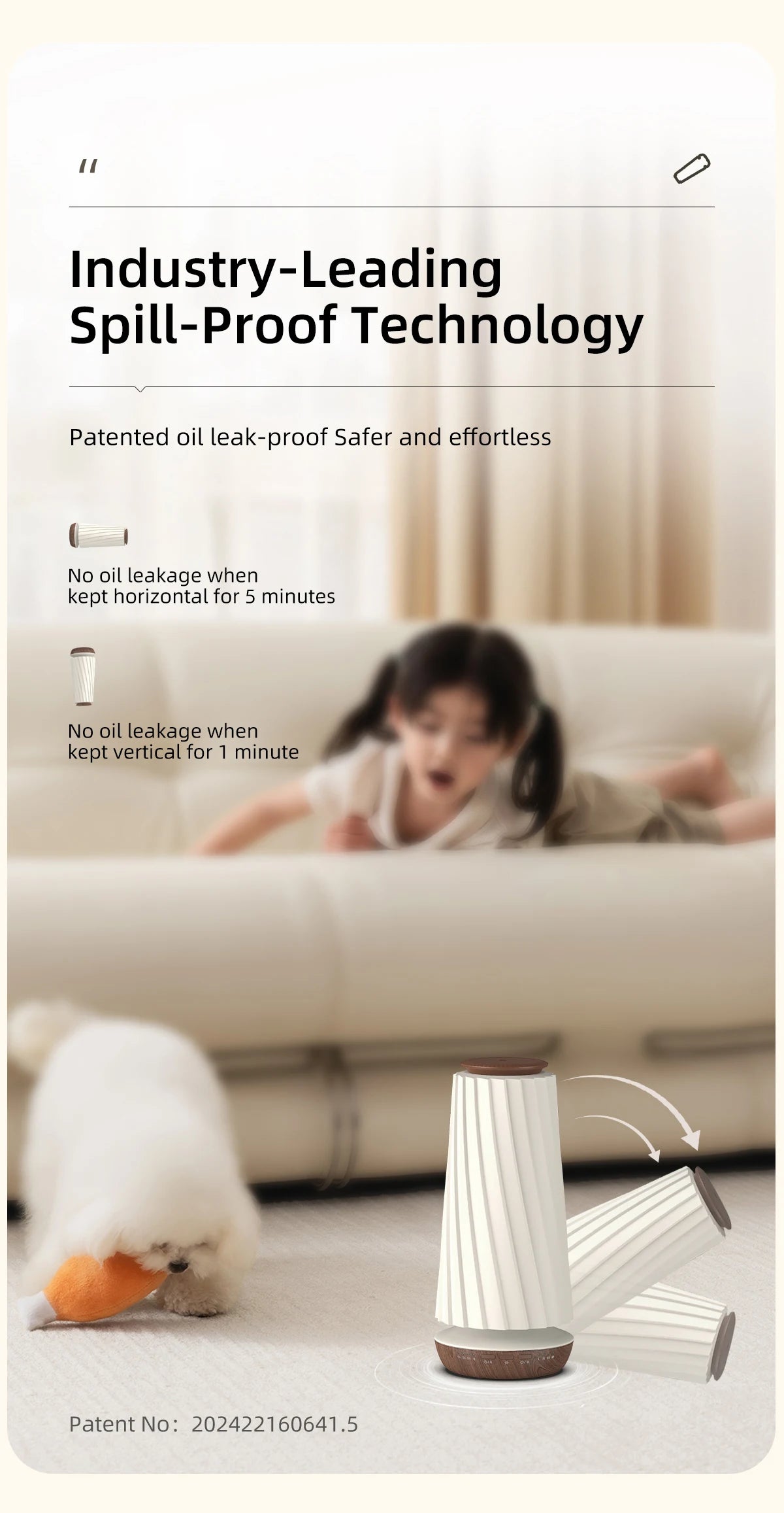Diffuseur de parfum intelligent Bluetooth