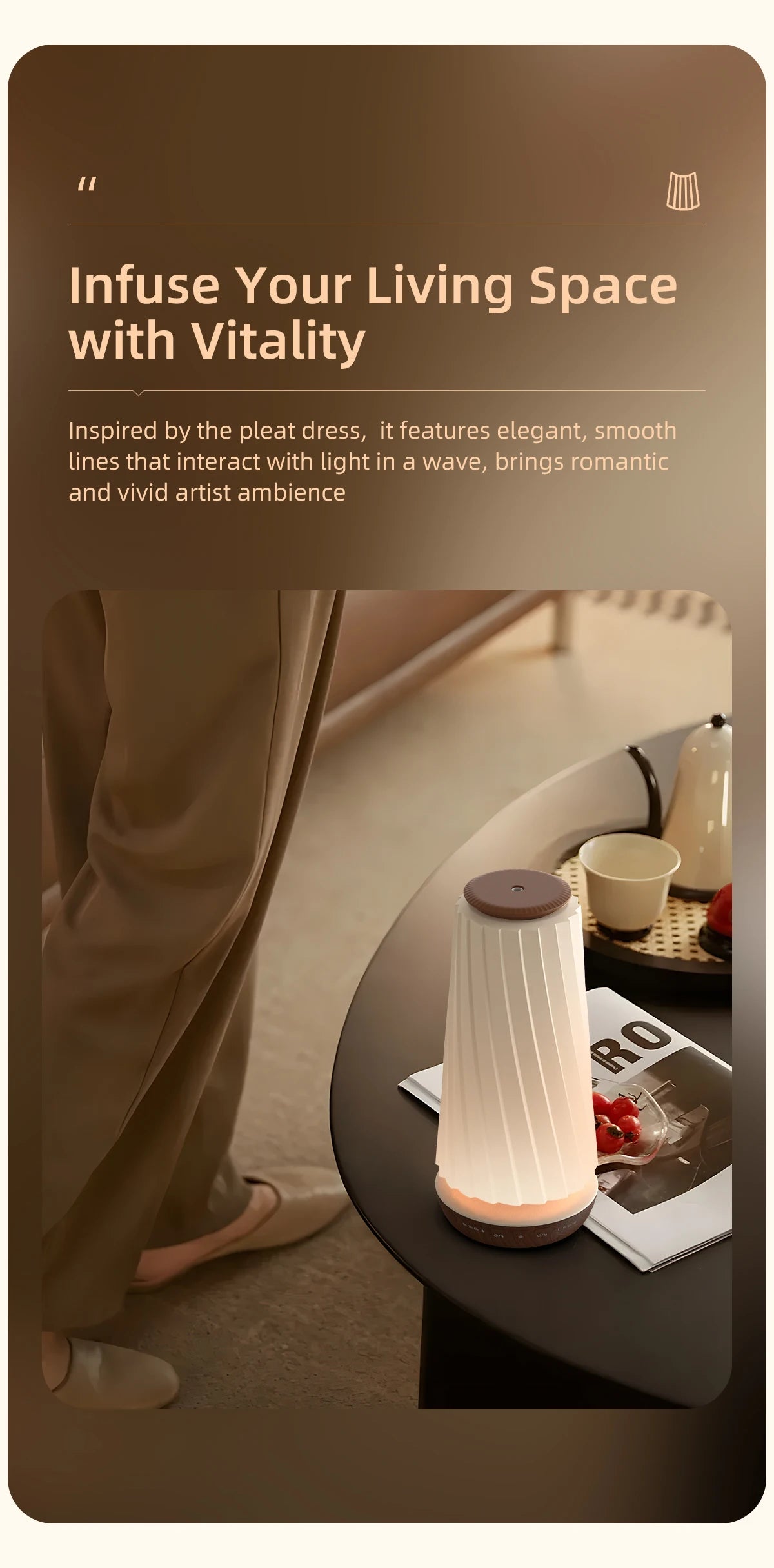 Diffuseur de parfum intelligent Bluetooth