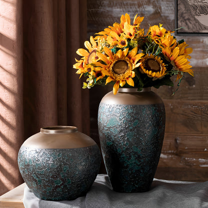 Ceramic retro vase Ceramic vase Chinese retro simple old