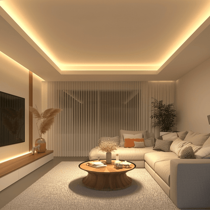 Ruban LED COB 220V étanche – Lumière blanche chaude ou froide, jusqu’à 50 m, pour intérieur et extérieur