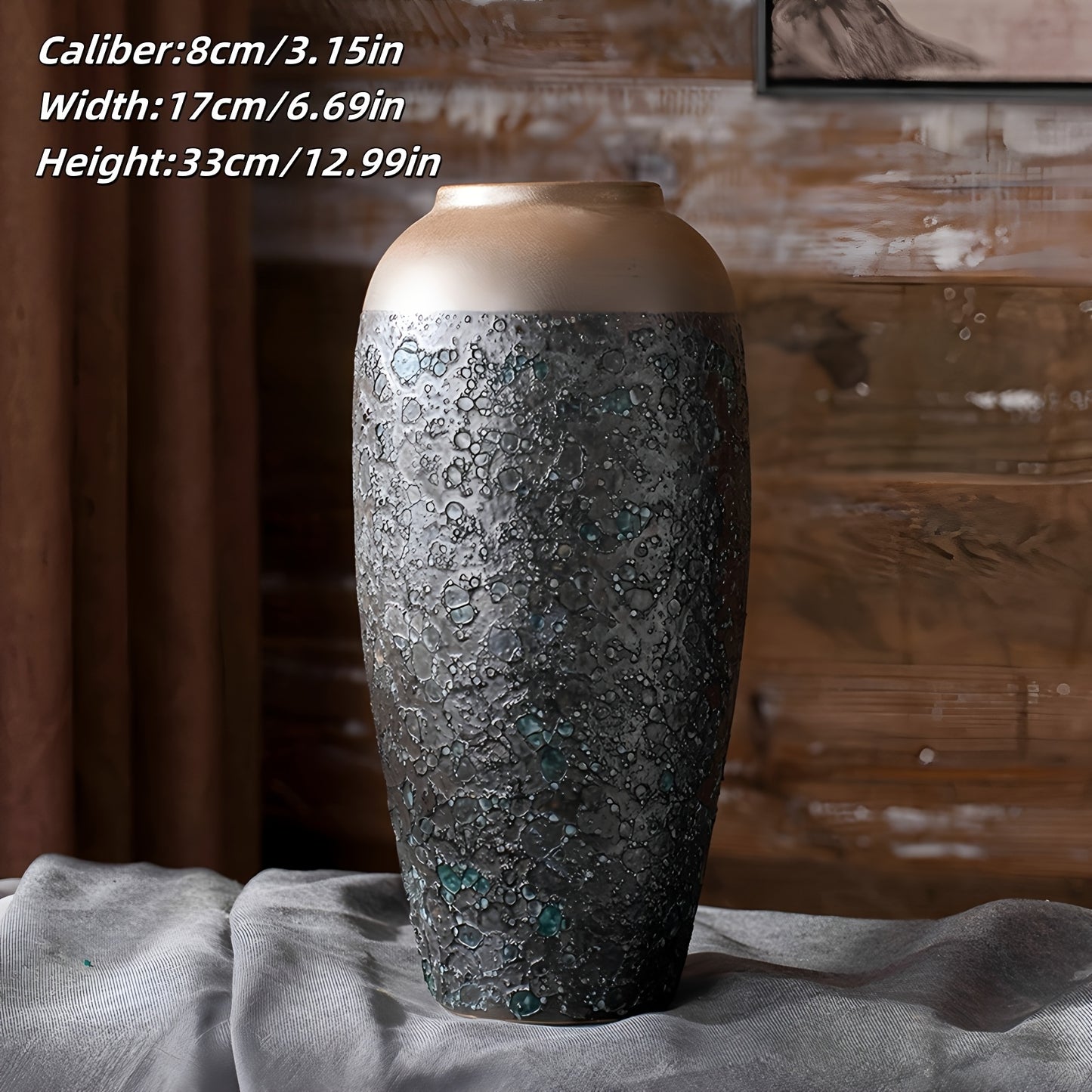 Ceramic retro vase Ceramic vase Chinese retro simple old